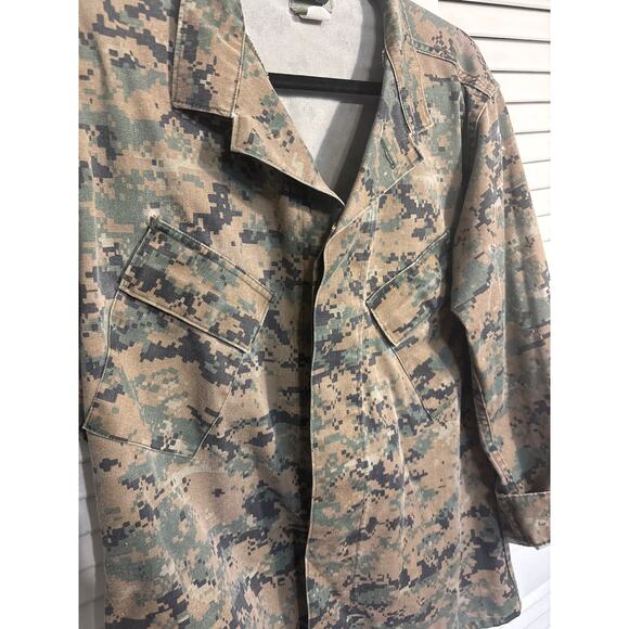 Jacket BDU Tru-Spec Medium Men Digital Camouflage 8415-01-390-8544-Used Cond. - Picture 6 of 9